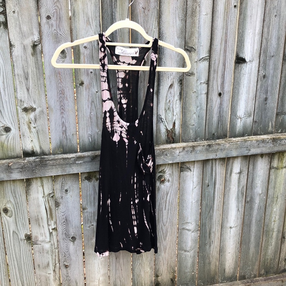 Vintage Havana soft tie dye racerback tank S